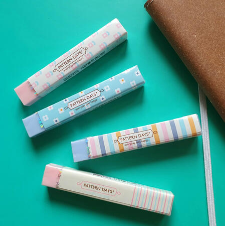 Pattern Days Erasers